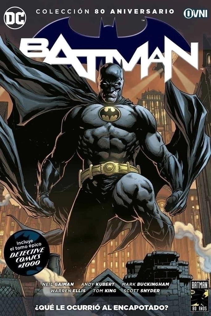Colección 80 Aniversario Batman Nº 18 Detective #1000: ¿QUÉ LE OCURRIÓ AL ENCAPOTADO?