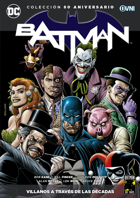 Colección 80 Aniversario Batman Nº 03 Villanos A TRAVÉS DE LAS DÉCADAS