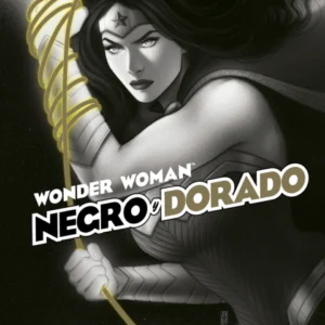 WONDER WOMAN: Negro y Dorado