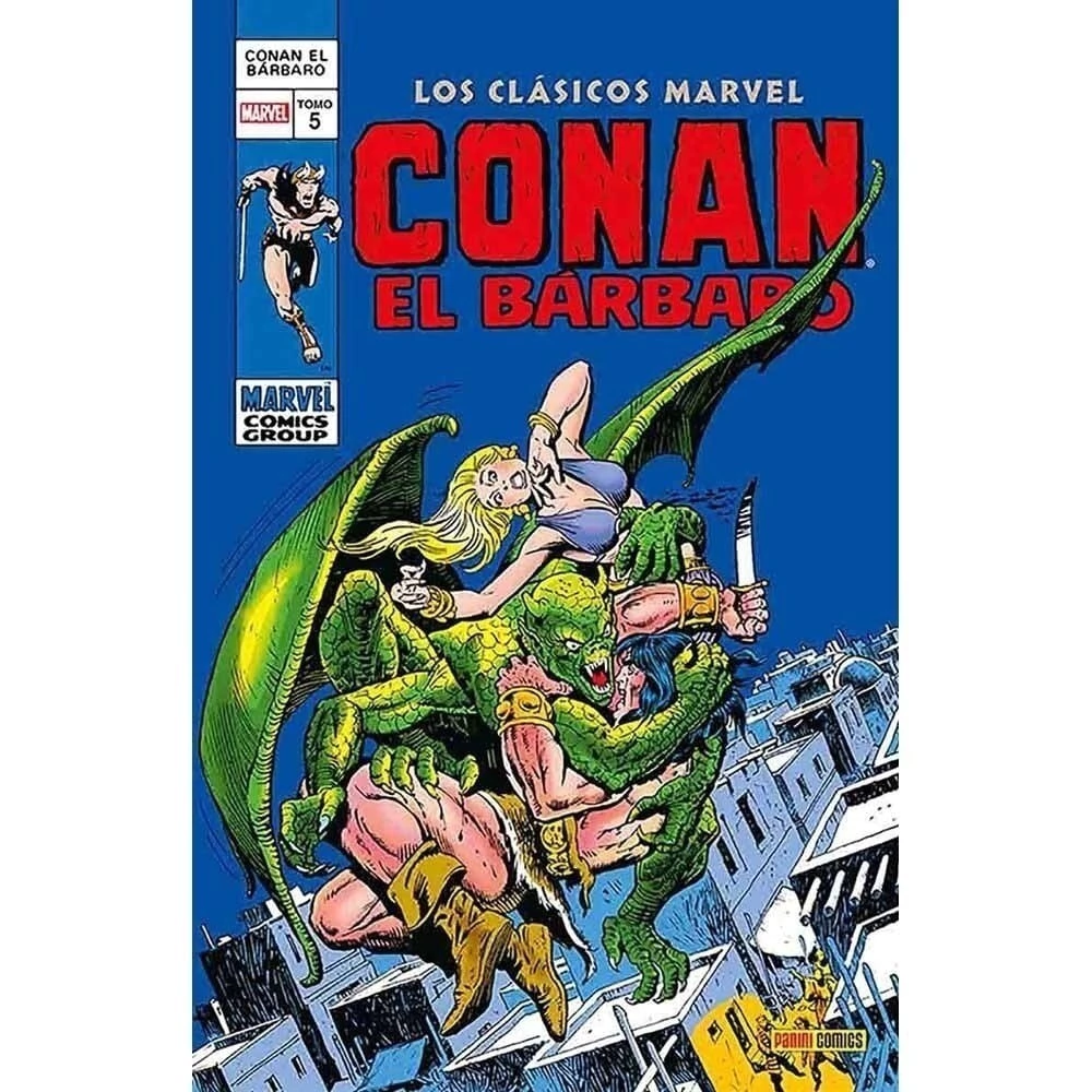 CONAN EL BARBARO 05: LOS CLASICOS MARVEL (HC)