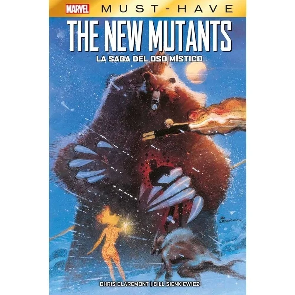 MARVEL MUST HAVE 05 THE NEW MUTANTS LA SAGA DEL OSO MISTICO (HC)