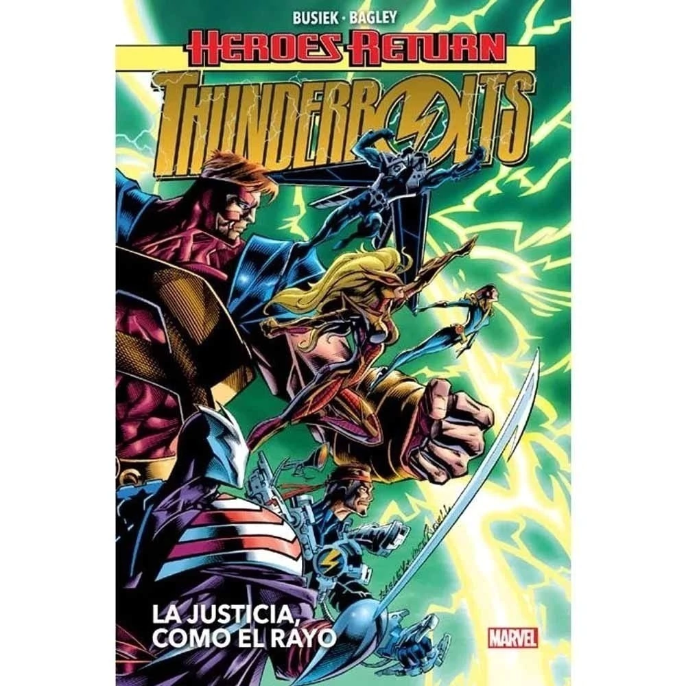 HEROES RETURN THUNDERBOLTS (HC) 01 LA JUSTICIA COMO EL RAYO