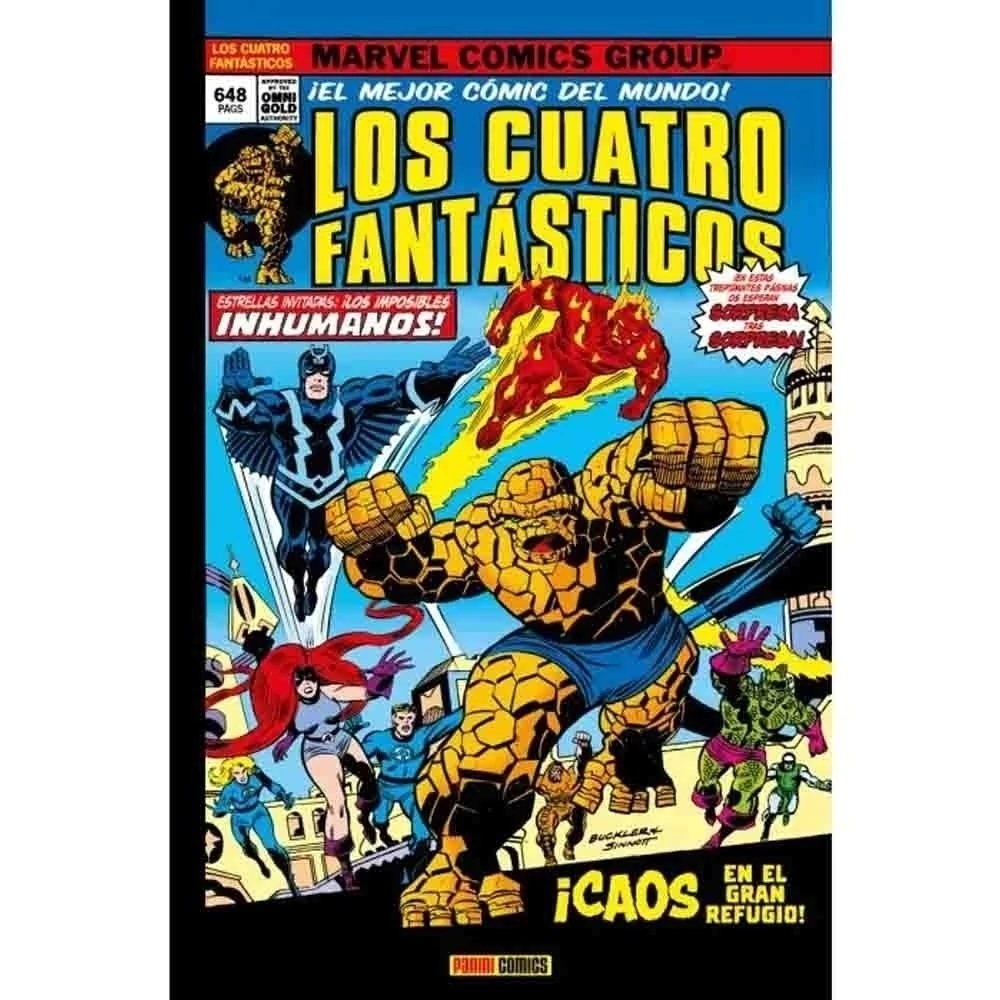 MARVEL OMNIGOLD LOS CUATRO FANTASTICOS 08 CAOS EN EL GRAN REFUGIO