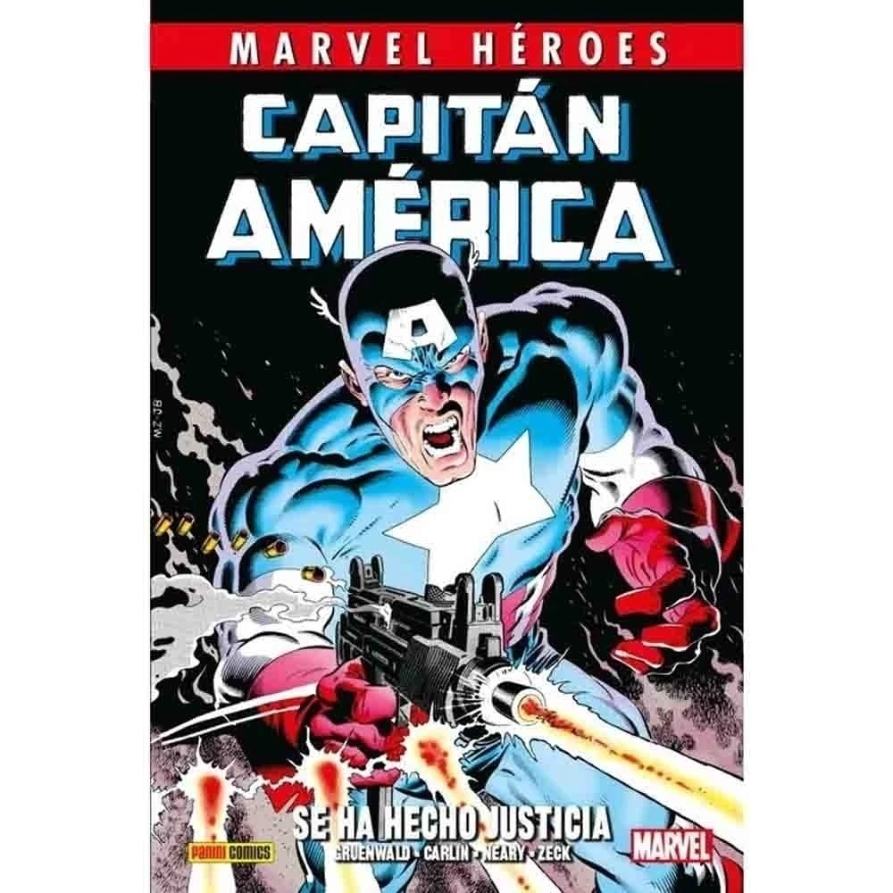 MARVEL HEROES CAPITAN AMERICA DE M. GRUENWALD (HC) 01 SE HA HECHO JUSTICIA