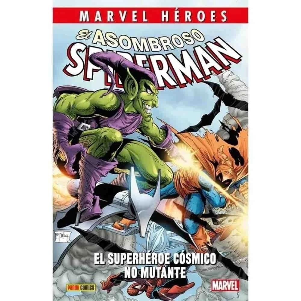 MARVEL HEROES EL ASOMBROSO SPIDERMAN EL SUPERHEROE COSMICO NO MUTANTE