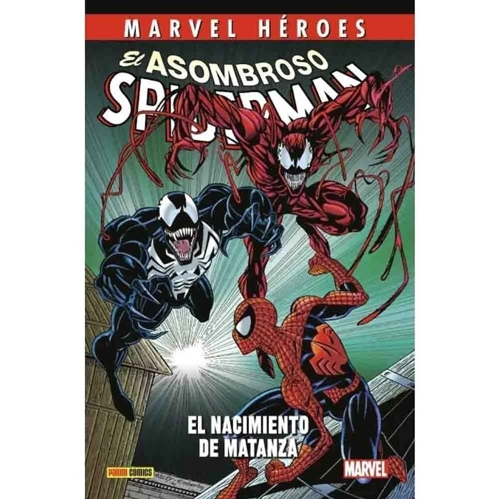 MARVEL HEROES EL ASOMBROSO SPIDERMAN EL NACIMIENTO DE MATANZA
