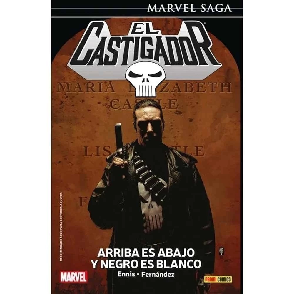 EL CASTIGADOR (HC) 05 ARRIBA ES ABAJO Y NEGRO ES BLANCO
