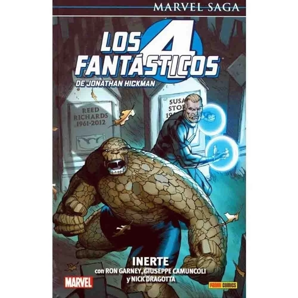 MARVEL SAGA LOS 4 FANTASTICOS DE J HICKMAN 08 INERTE