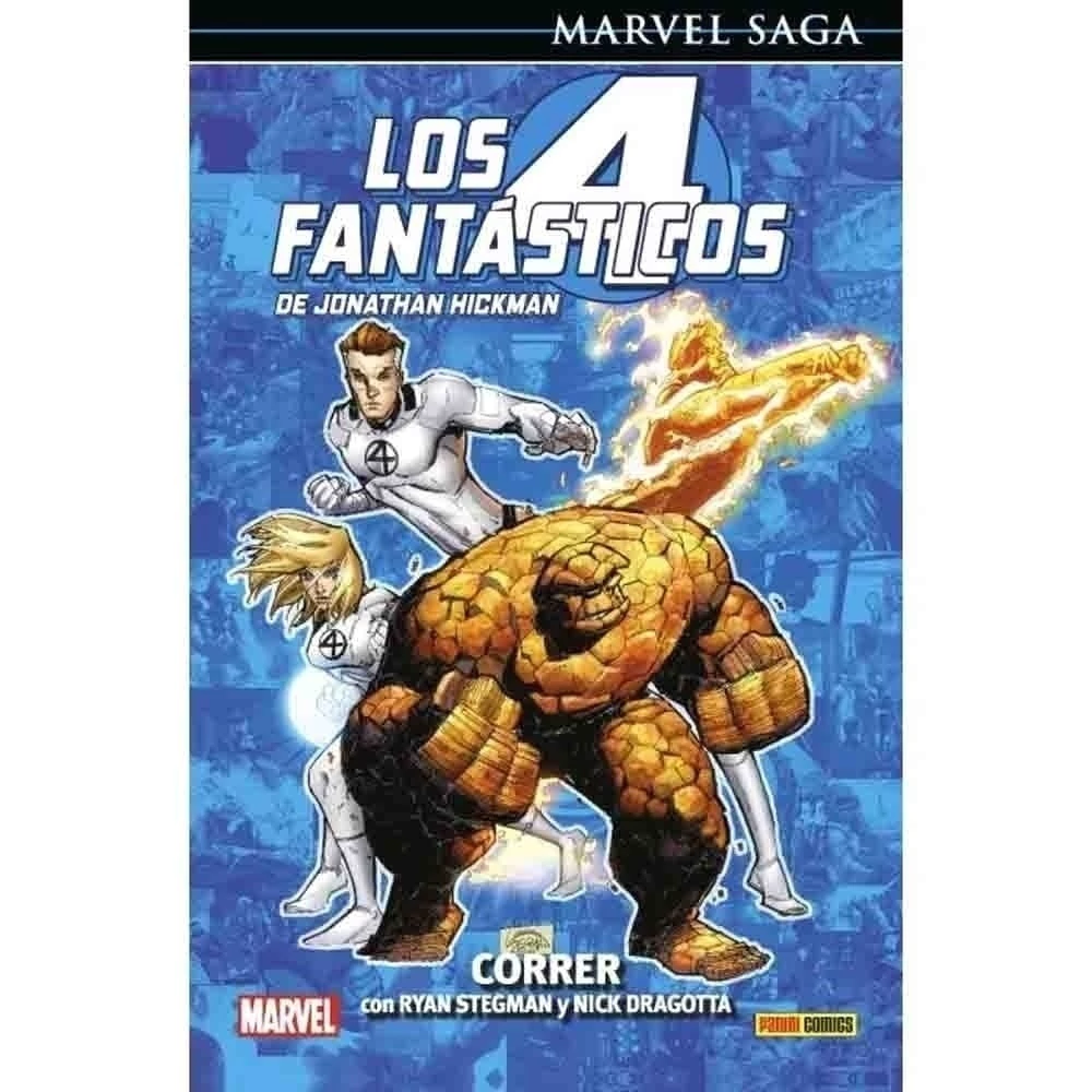 MARVEL SAGA 111 LOS 4 FANTASTICOS DE J HICKMAN 09 CORRER