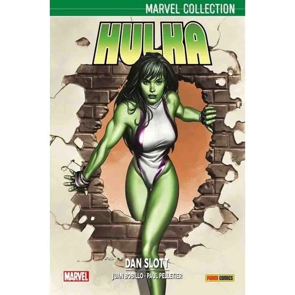 MARVEL COLLECTION HULKA DE DAN SLOTT 01 MUJER VERDE SOLTERA