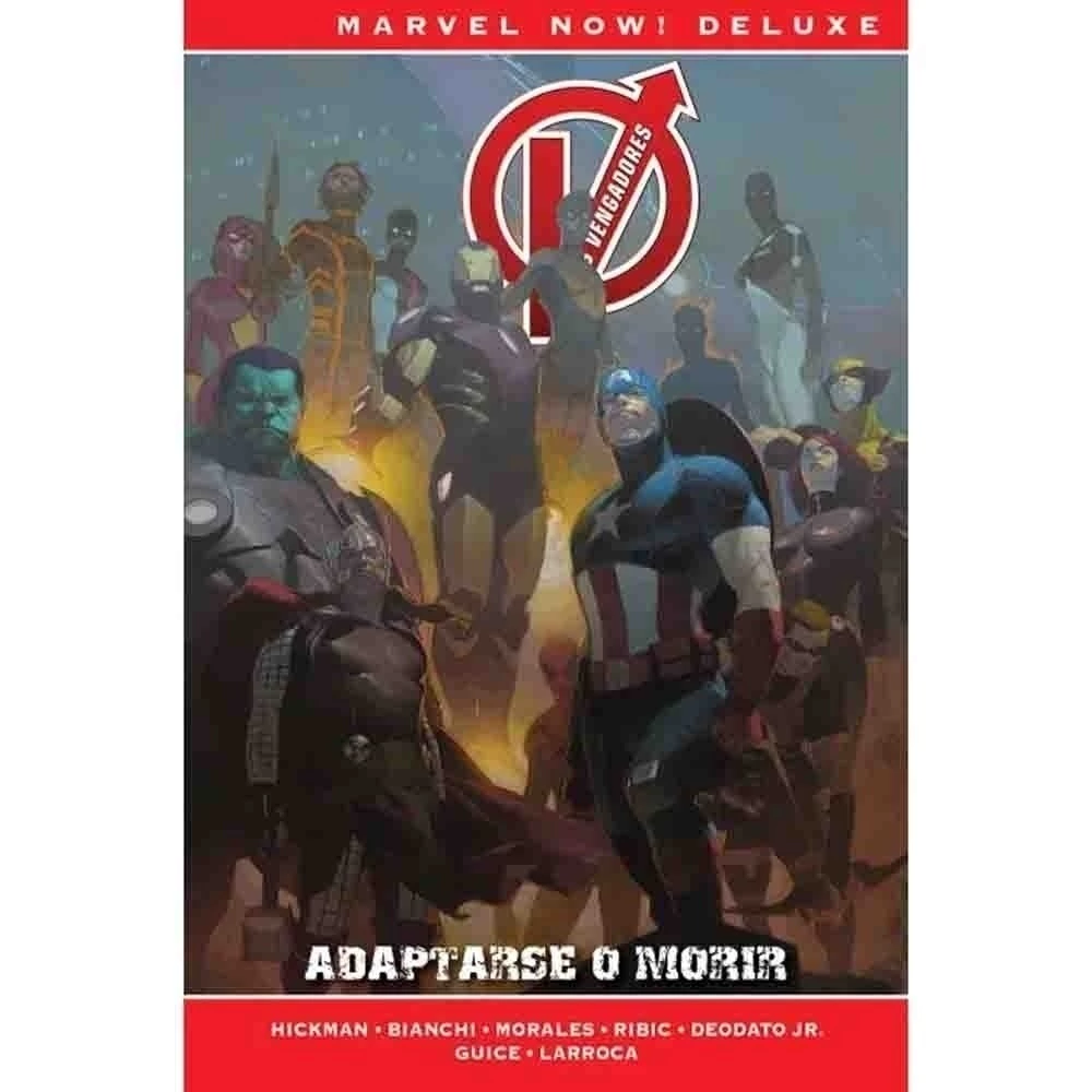 LOS VENGADORES DE J. HICKMAN (HC) 05 ADAPTARSE O MORIR (MARVEL NOW! DELUXE)