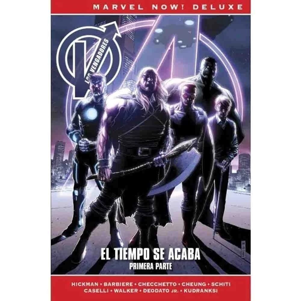 MARVEL NOW DELUXE 32 LOS VENGADORES DE J HICKMAN 08 EL TIEMPO SE ACABA 1RA PARTE