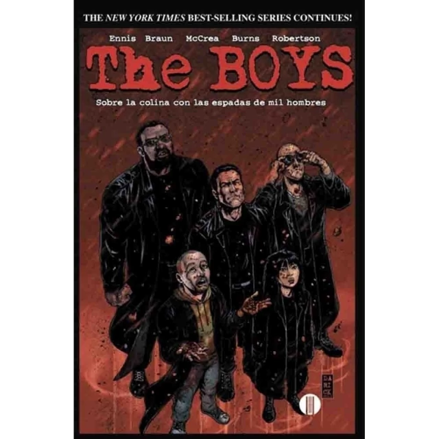 THE BOYS 11: SOBRE LA COLINA CON LAS ESPADAS DE MIL HOMBRES