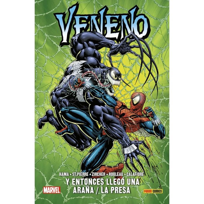VENENO Y ENTONCES LLEGO UNA ARAÑA LA PRESA (100% MARVEL HC)